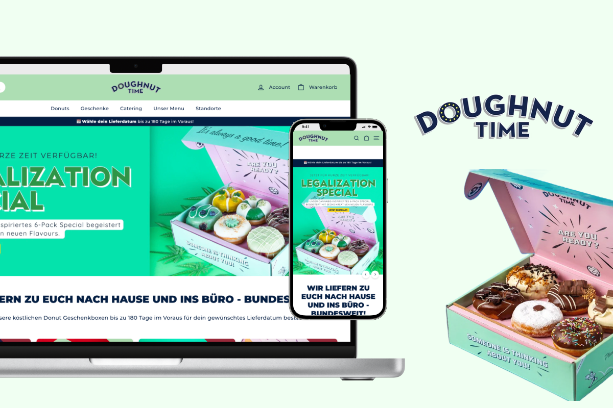 2B Website Doughnut partner