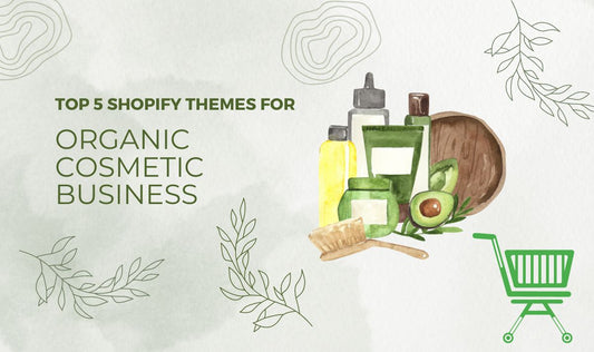 Shopify theme for organic cosmetic