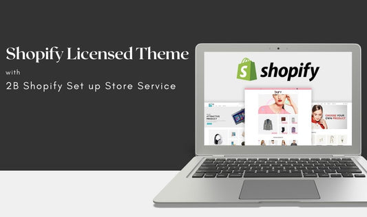 2B store set up service can resolve Shopify licensed theme warning