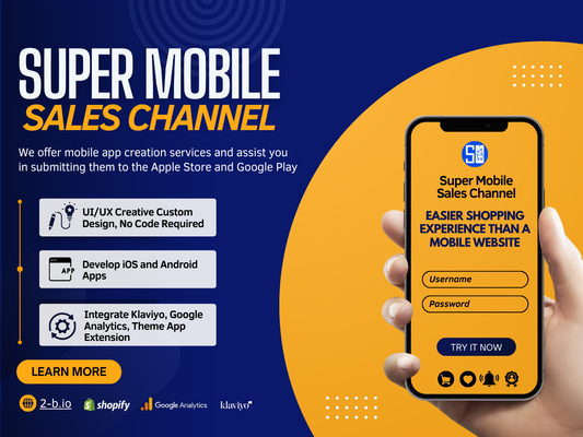 Introducing Super Mobile Sales Channel: Revolutionizing Your Shopify Experience