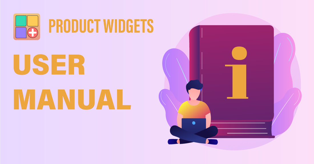 Product Widgets User Manual