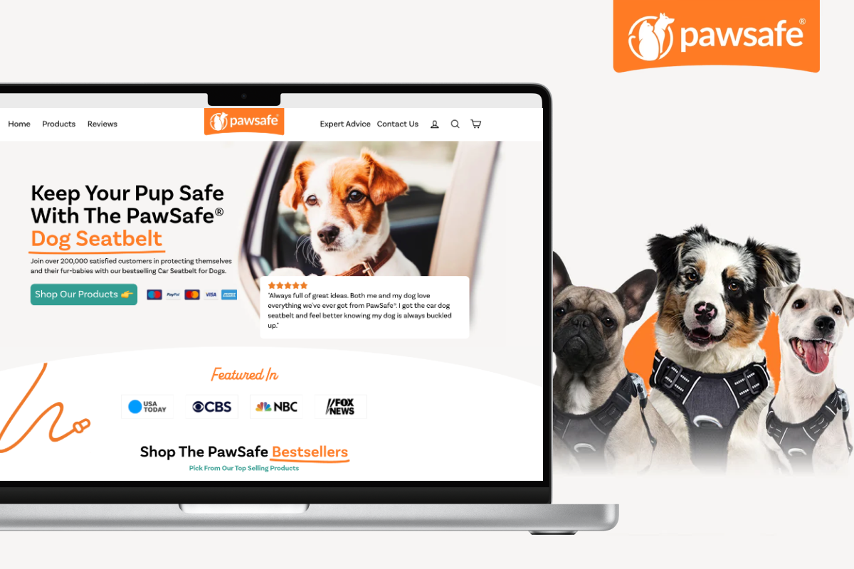 2B Website Pawsafe customer review